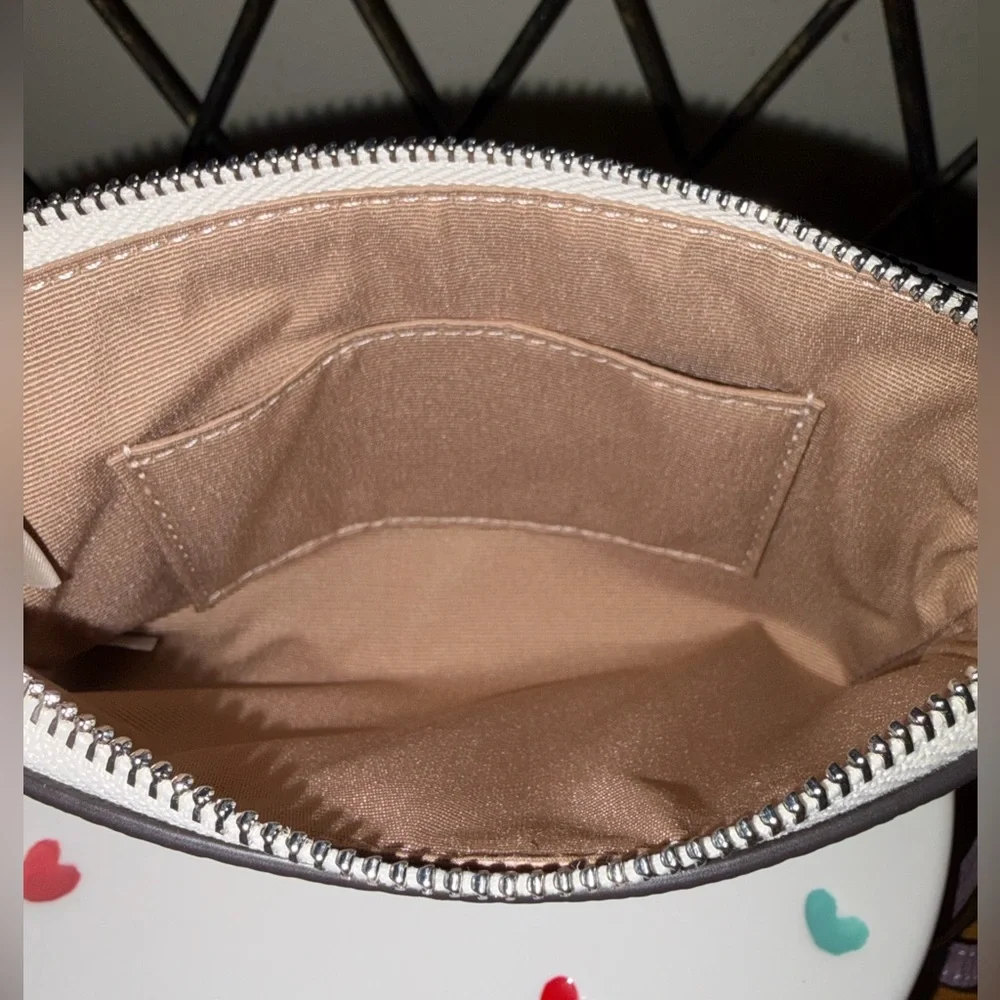 Coach Corner “Candy” Zip Wristlet Nwt - Picture 5 of 7